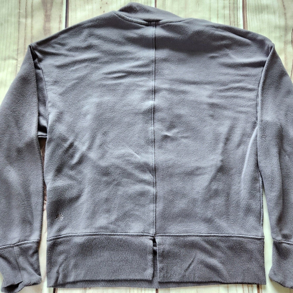 Athleta "Apollo Crewneck Sweatshirt" Purple Athletic Athleisure, Women's Size S - Picture 5 of 12